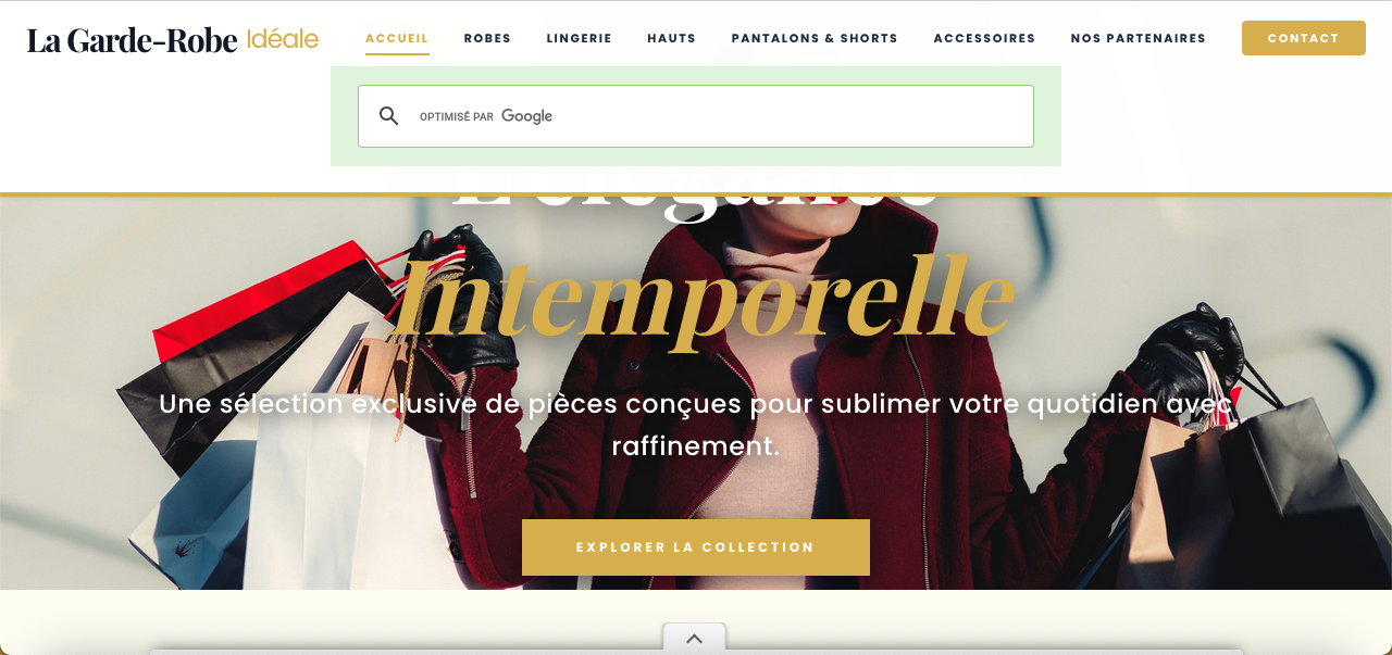 La garde robe Idéale